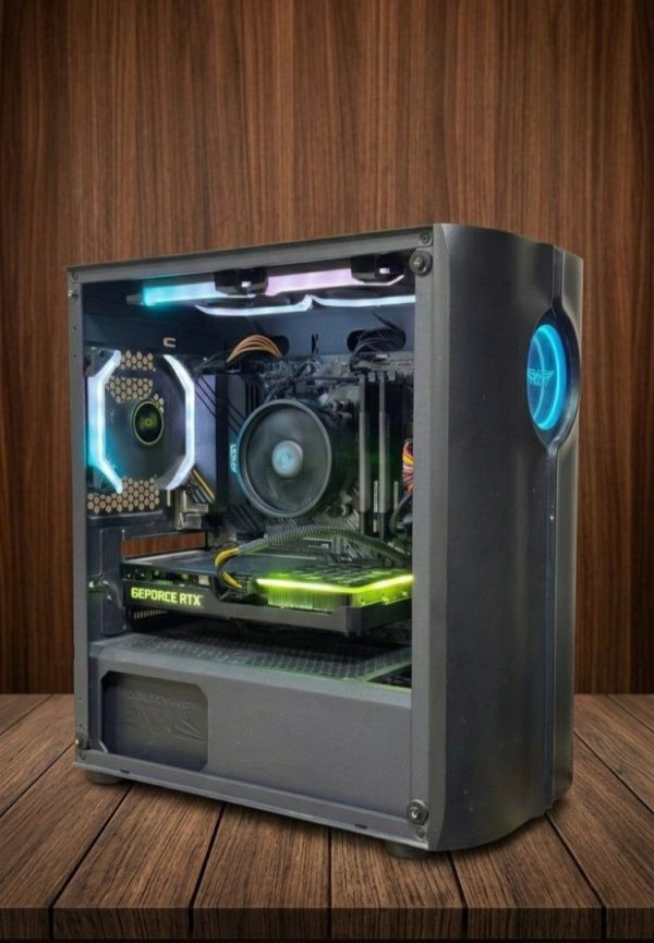 Ryzen 5 5600G | RTX 3060 Ti | 16GB RAM | 512GB NVMe SSD | Gaming PC