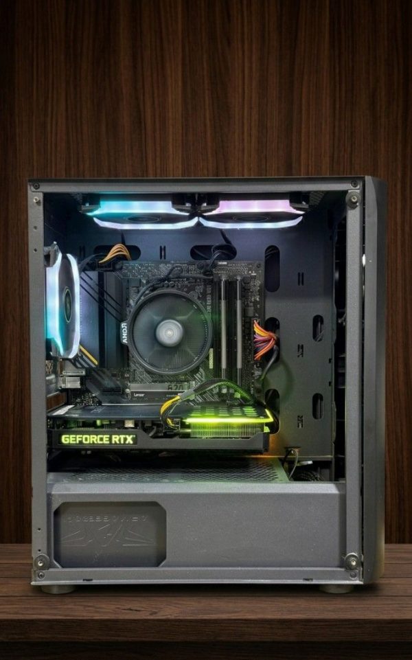 Ryzen 5 5600G | RTX 3060 Ti | 16GB RAM | 512GB NVMe SSD | Gaming PC